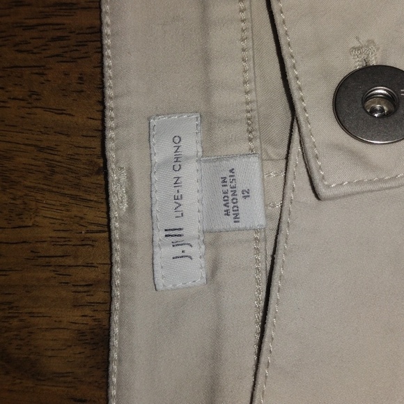 J Jill Live-in Chino Khaki Ankle Pants 12 - Picture 4 of 8